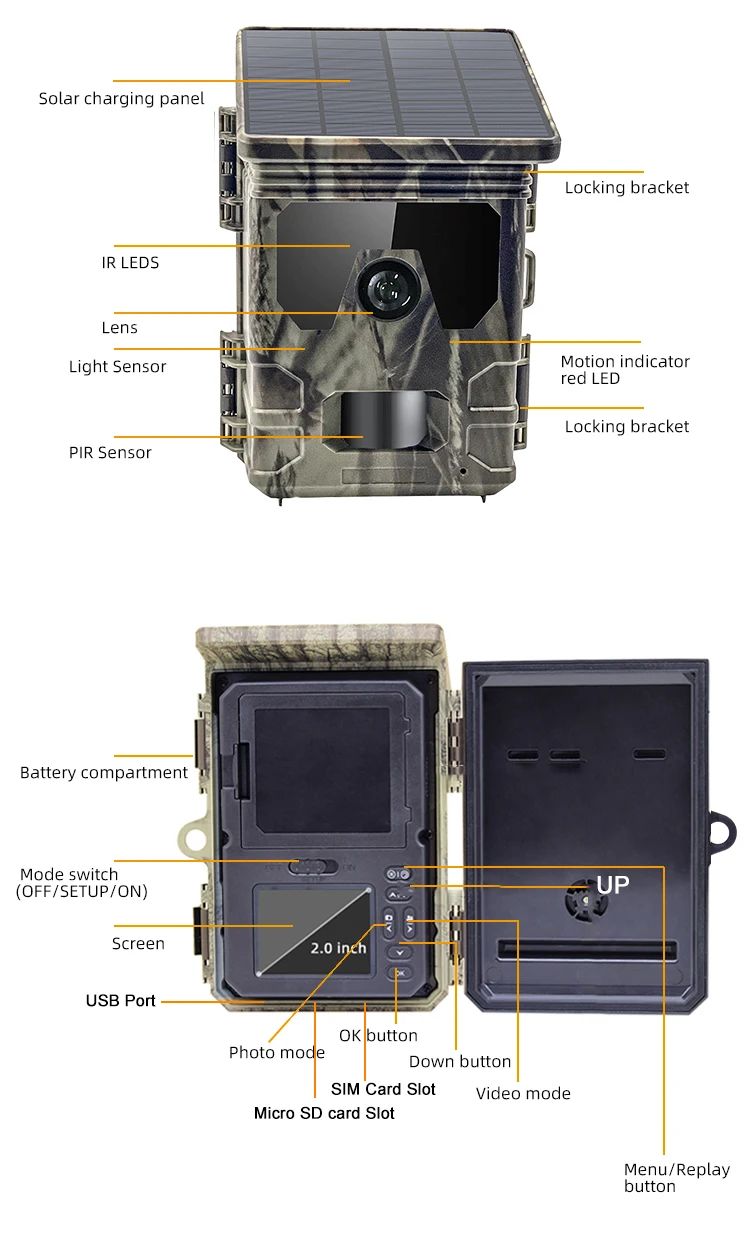 4G Фотопастка Suntek HC-600 LTE PRO - Зображення 2